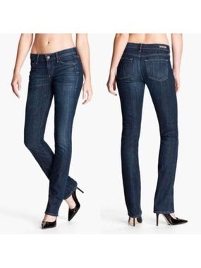 Citizens Of Humanity Dark Blue Straight Leg Jeans